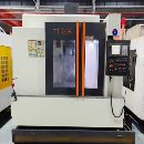 []铁正855加工中心2017年 发那科OI-MF系统三轴线轨台湾.